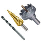 Drills, crown saws, countersinks