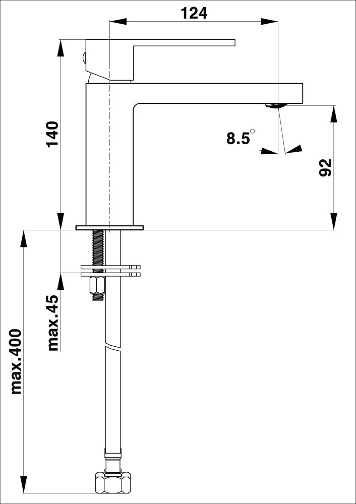 Unitas WASHBASIN FITTINGS SQ q11