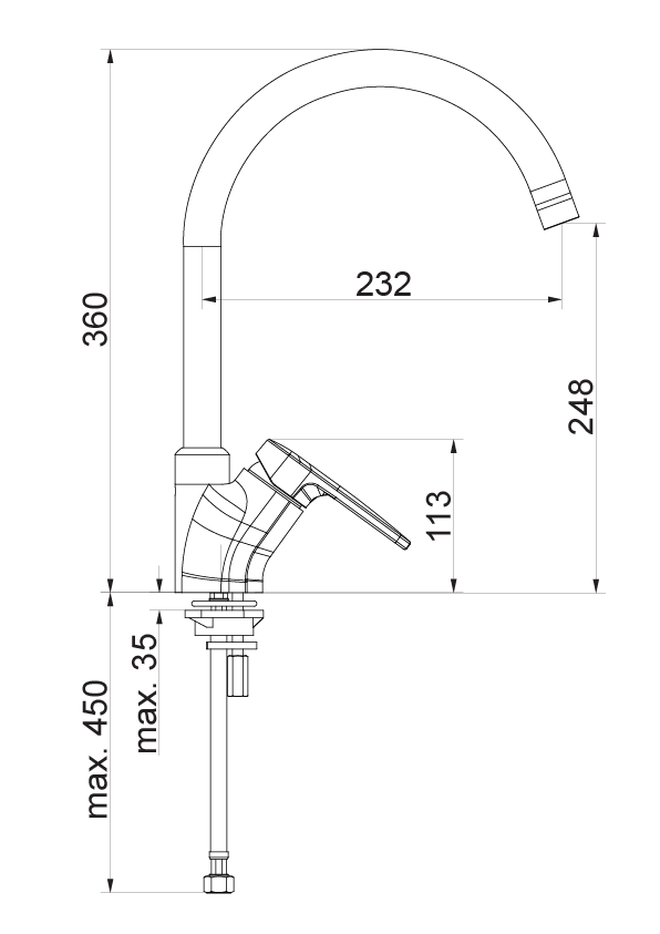 Unitas KITCHEN FITTINGS Infinity i22