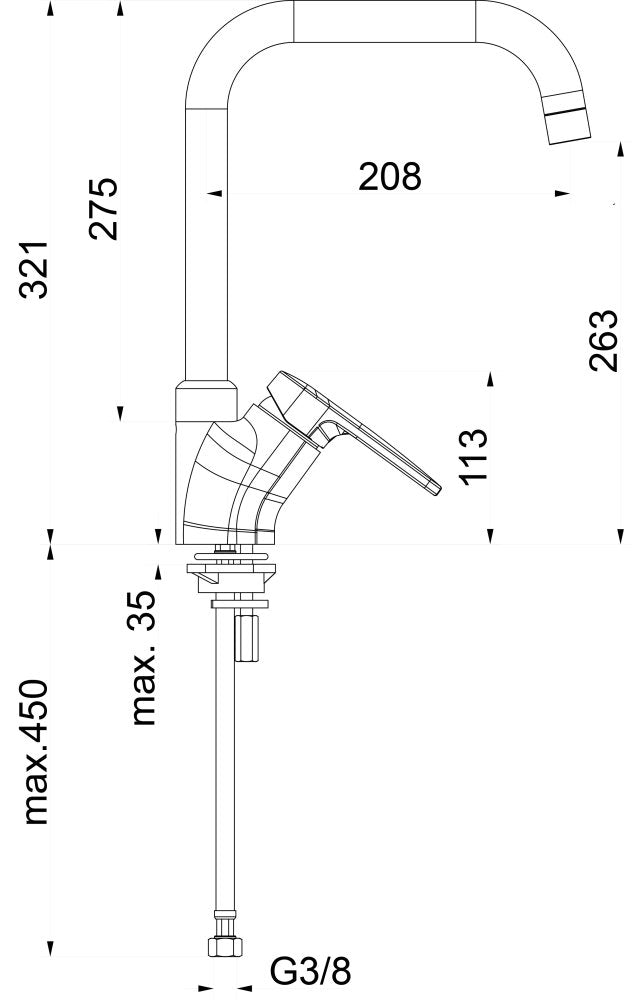 Unitas KITCHEN FITTINGS Infinity i23