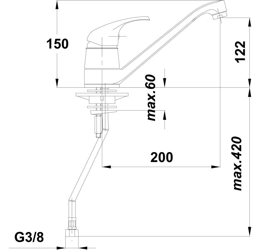 Unitas KITCHEN FITTINGS Simpaty s21