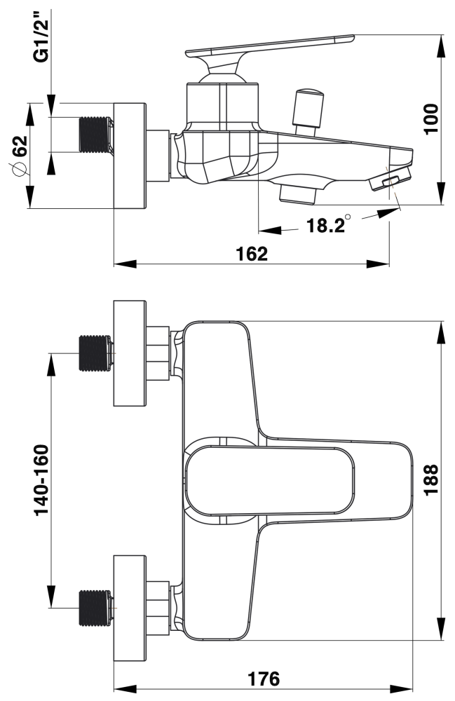 Unitas Zen u30 BATH FITTING