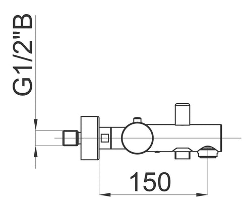 Unitas THERMOSTATIC FITTING FOR THE BATH thermo Fresh f30