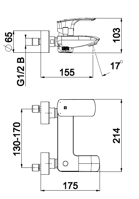 Unitas TUB FITTINGS Elite e30