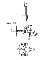 Unitas Armature for Tub S30