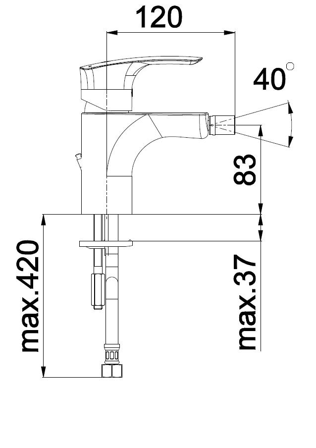 Unitas BIDET FITTINGS Elite e50