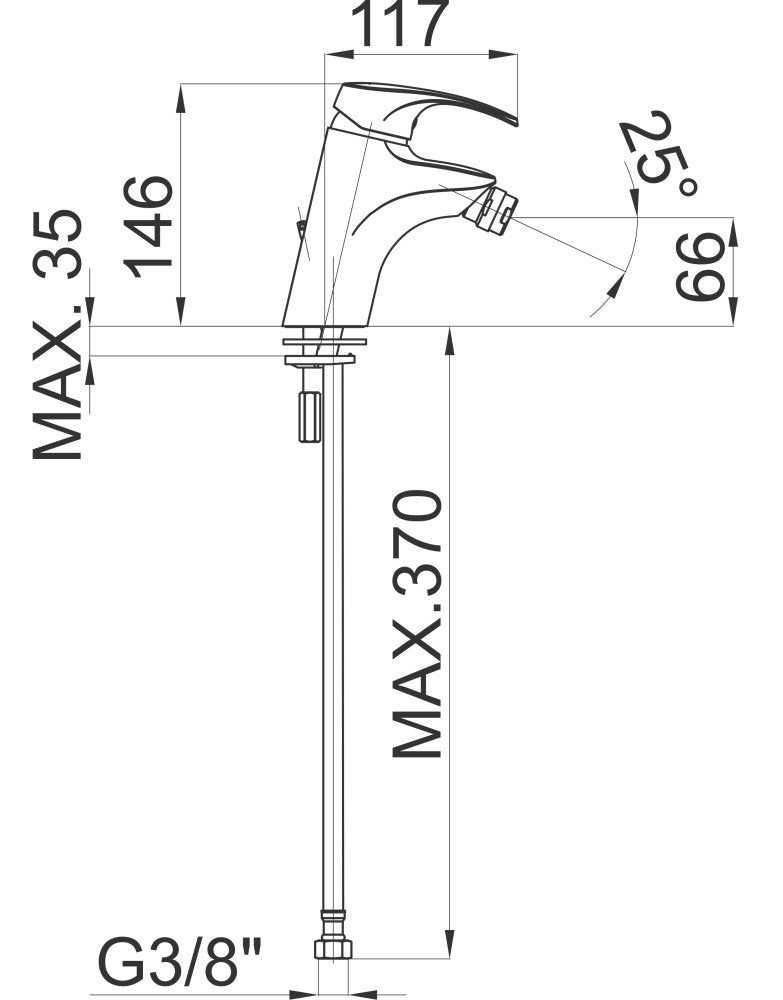 Unitas BIDE FITTING Harmony h50