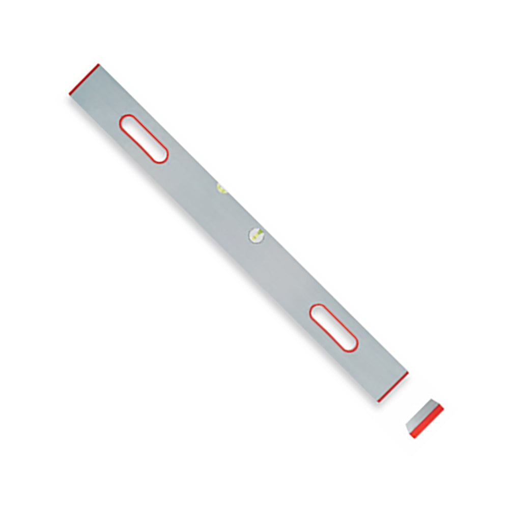 FACTORY MEASUREMENT OF METAL LATHES MASONRY ALUMINUM, WITH LEVEL 2 handles. 2.0 m