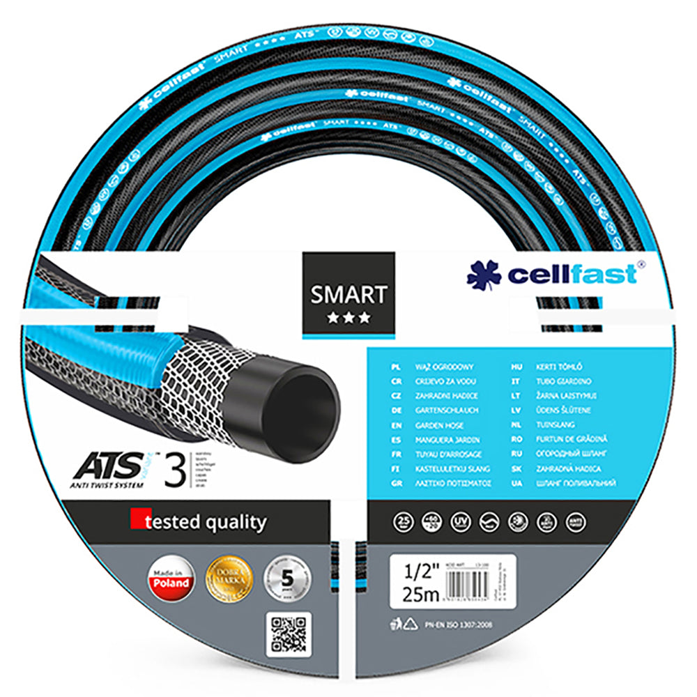 CELLFAST WATER PIPE SMART ATS Three-layer. 1/2" - 25m/25bar