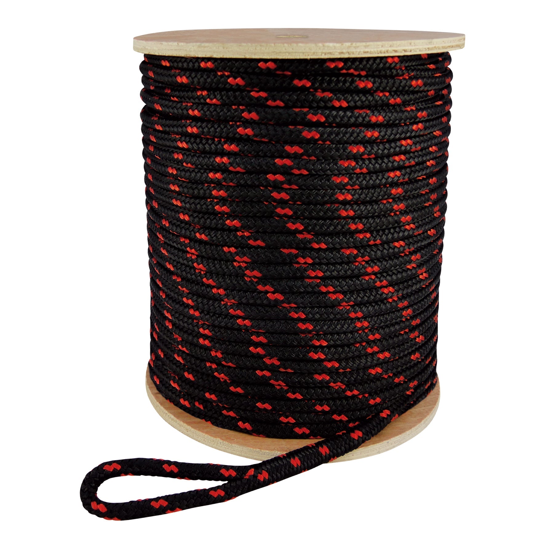 RUNPOTEC CABLE DRAWING ROPE - REPLACEMENT On a wooden reel, up to 2180 kg. fi 12mm/150m