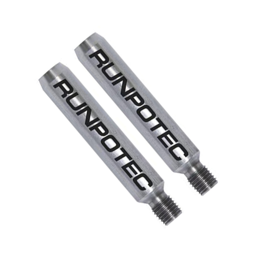 RUNPOTEC END FITTING 2-piece set, stainless steel. for fi 6mm/X-ray fi 6mm