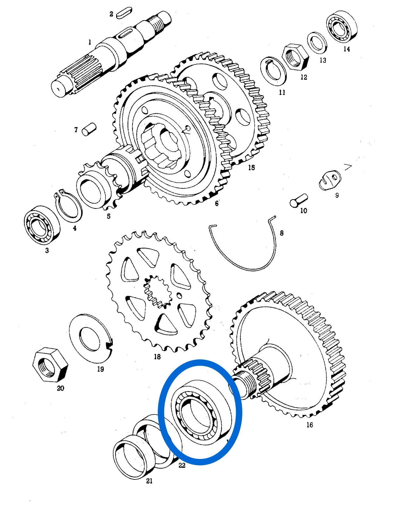 Bearing 30x55x13 6006 2RS from FAG