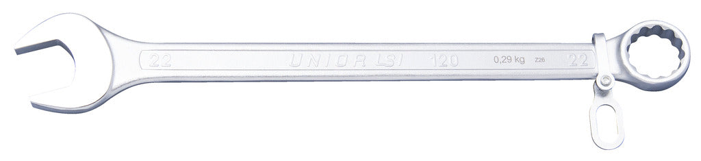 UNIOR WRENCH FORK RING LONG Art.120/1-H, for safe work at height. 15 mm (626085)