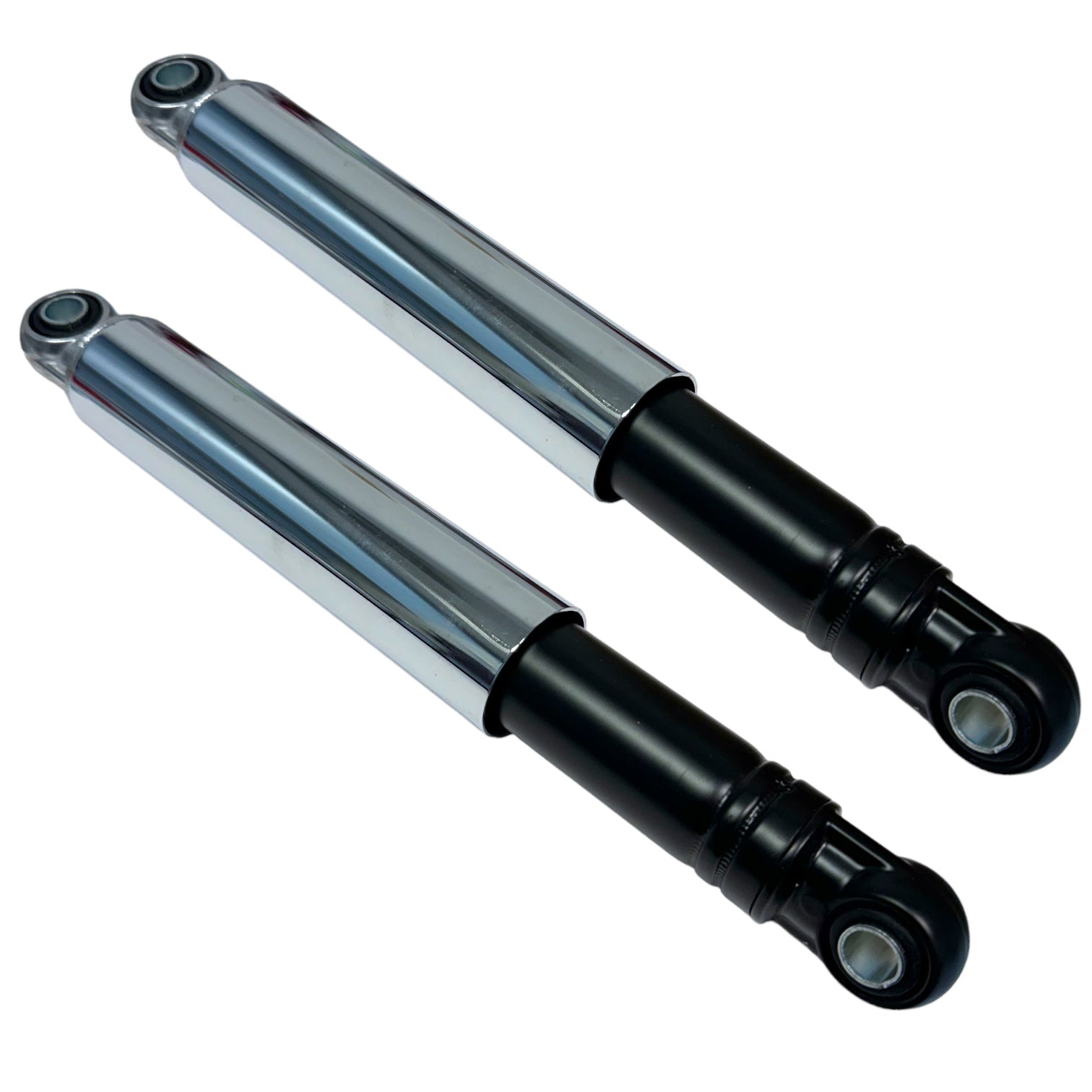 Shock absorber for Tomos - 260 mm (PAR) chrome/black