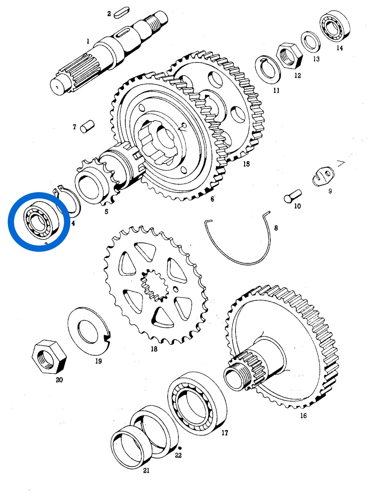 Bearing 12x32x10 6201 2rs from FAG