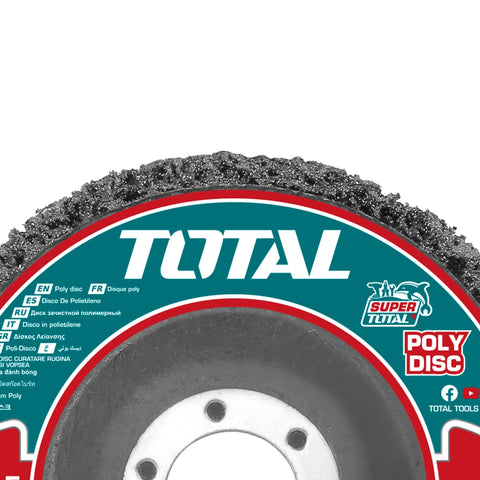 Poly grinding disc 115mm (TAC651151) TOTAL