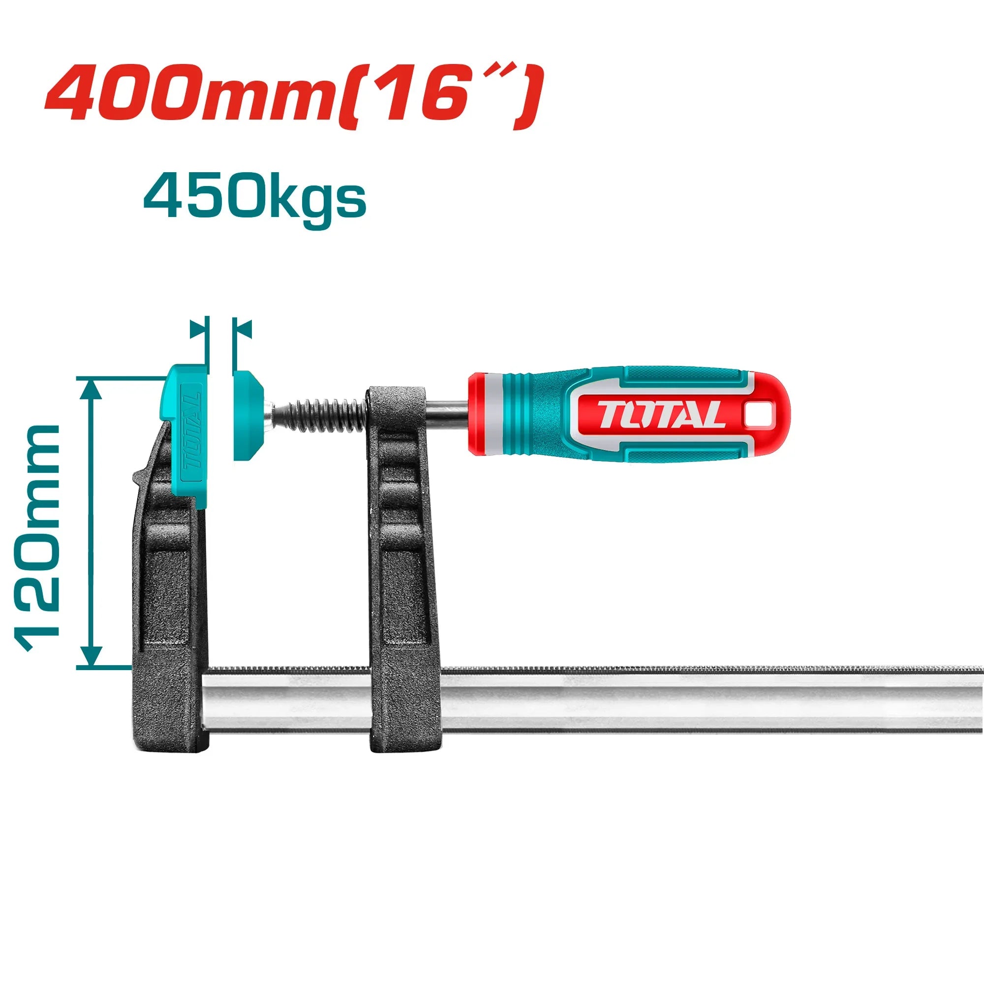 Clamp universal 400mm/ INDUSTRIAL (THT1321202) TOTAL