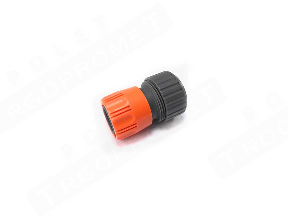 PVC connector for garden hose