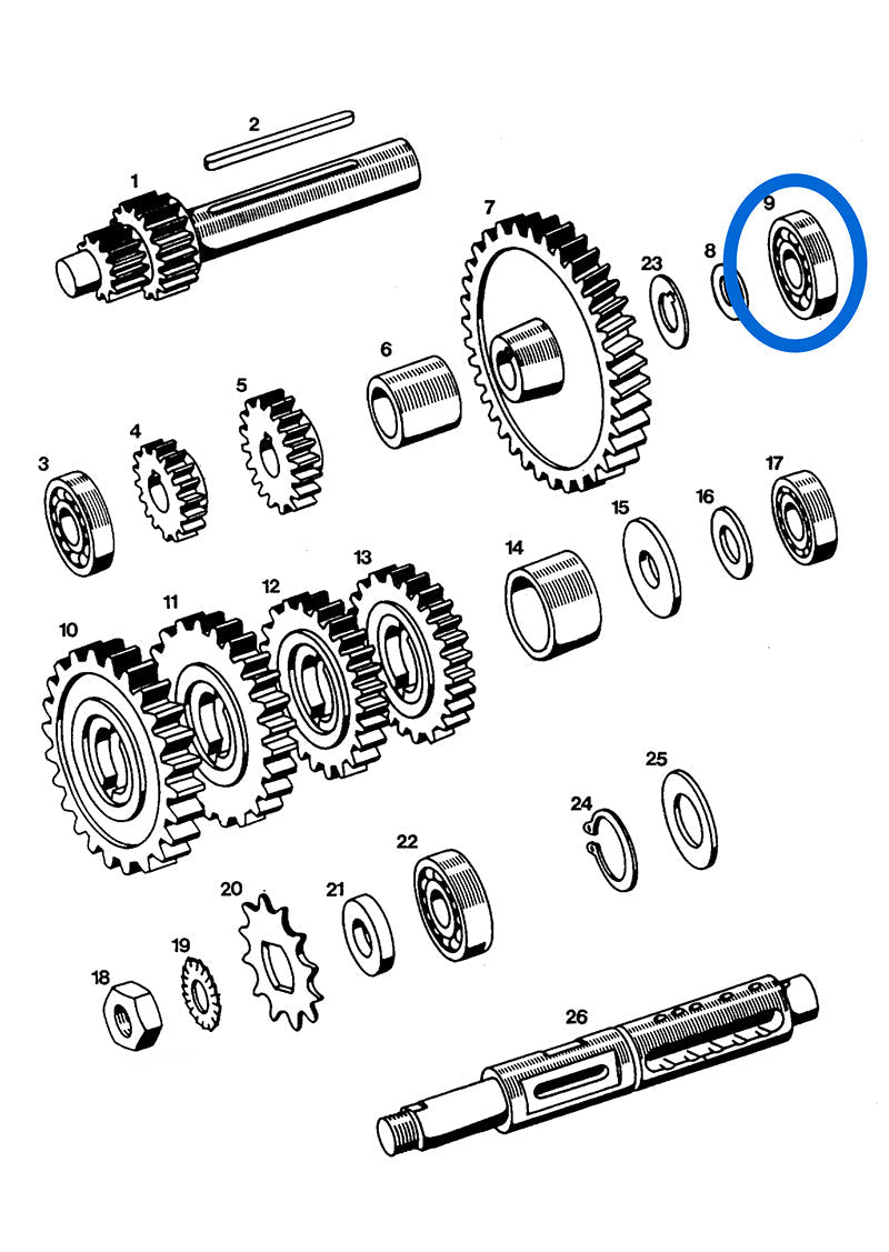 Bearing 15x35x11 6202 ZZ from FAG