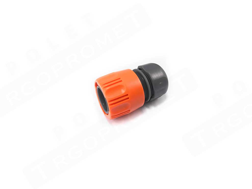 Connector for PVC garden hose