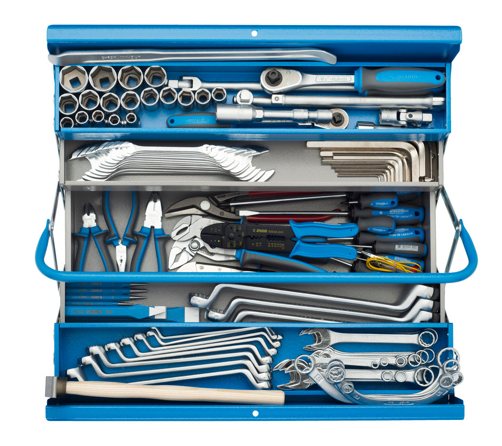 Unior tool set with cassette 912/5 Art.931 (601995)