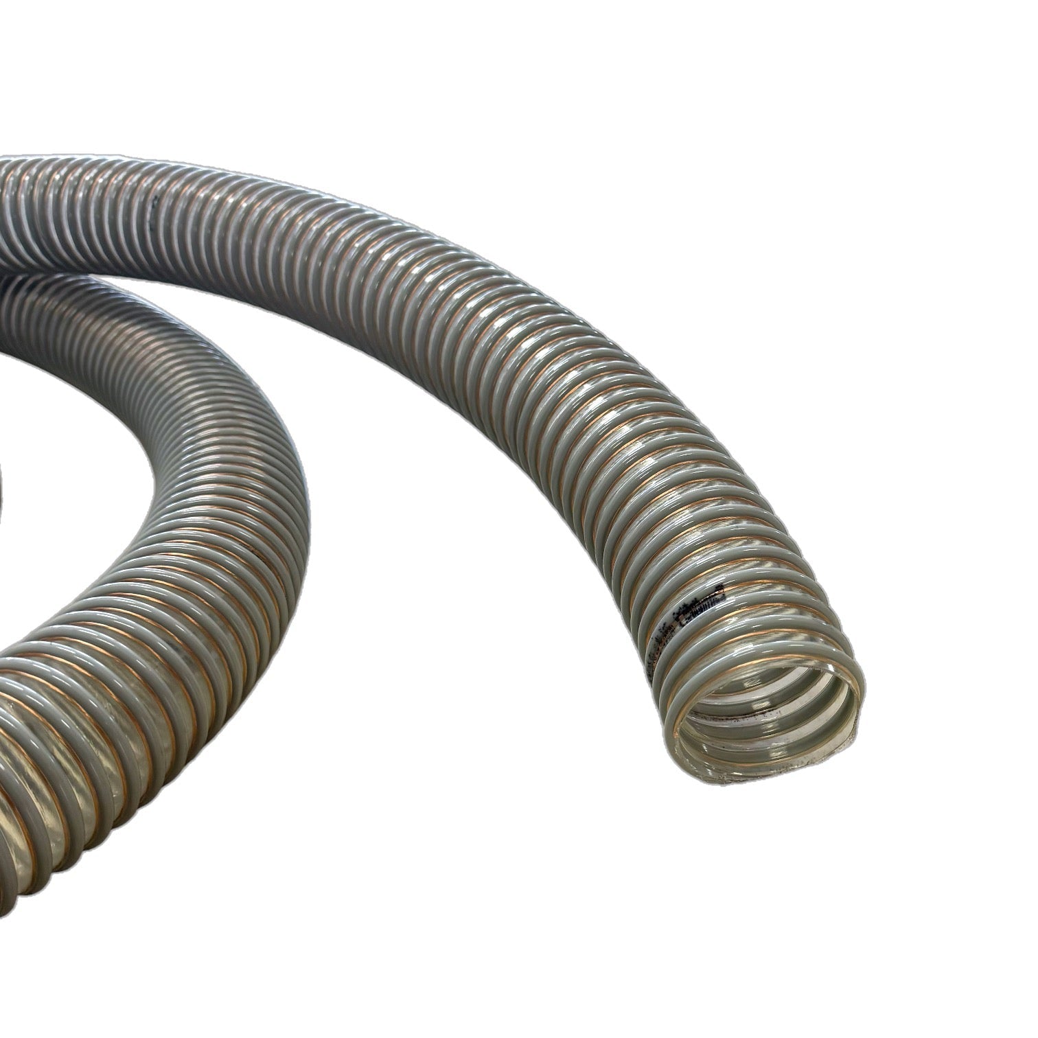 Pipe for pellets pvc with spiral fi60