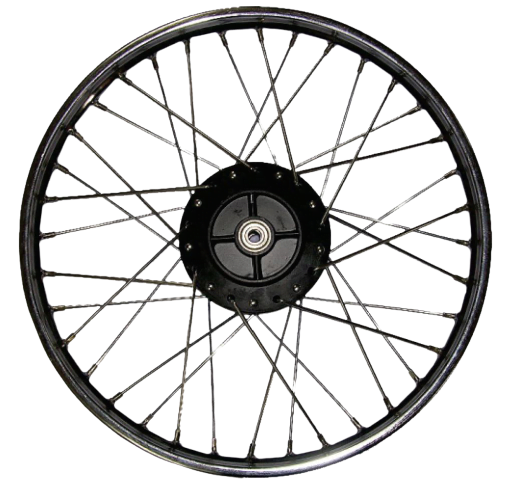 Rear wheel 17” black APN6