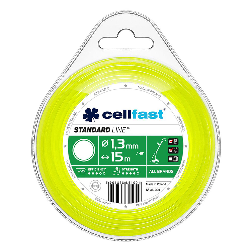 CELLFAST MOWER THREAD Nylon, round. 3.0mm/15m