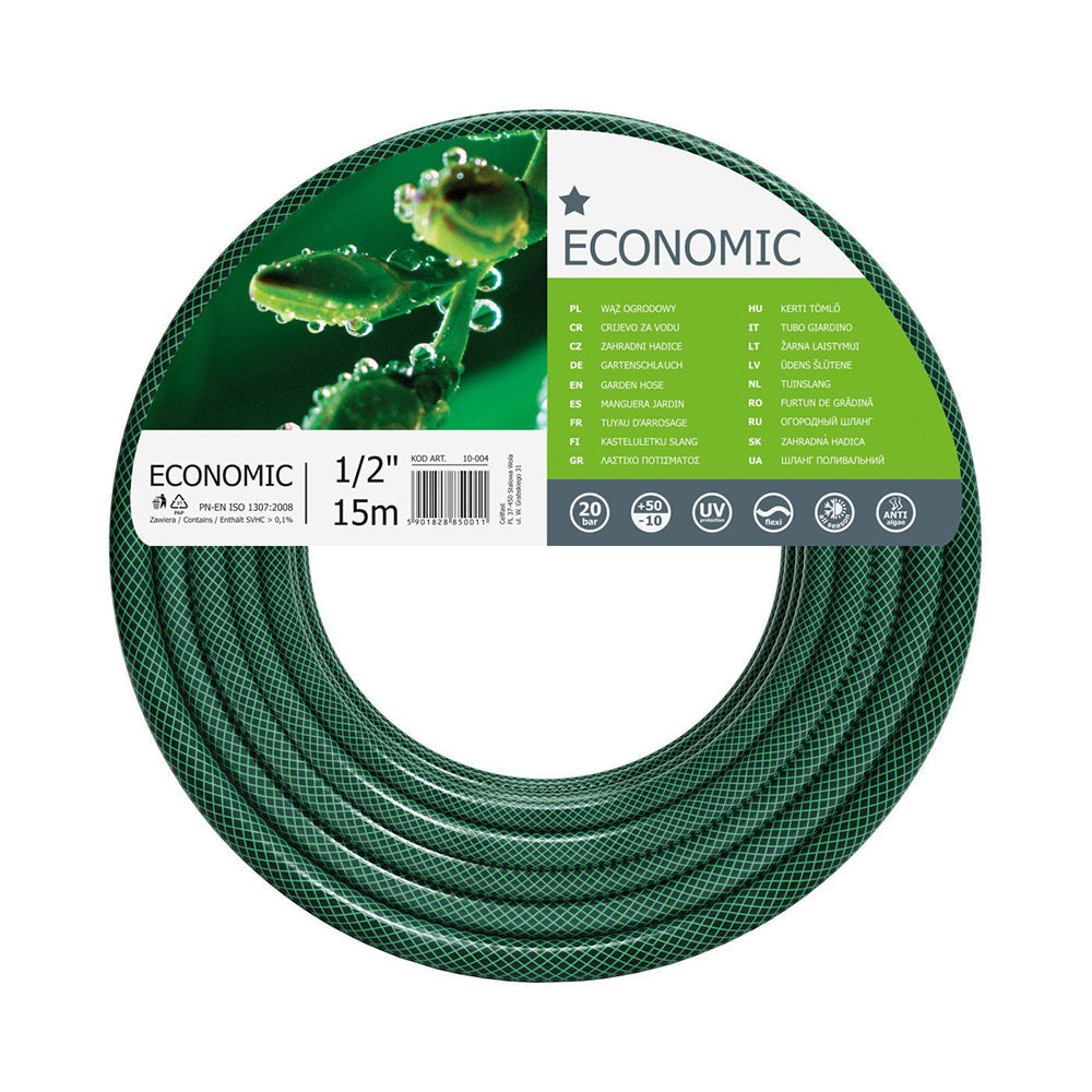 CELLFAST WATER PIPE ECONOMIC Three-layer pipe. 1/2"-15m/20bar