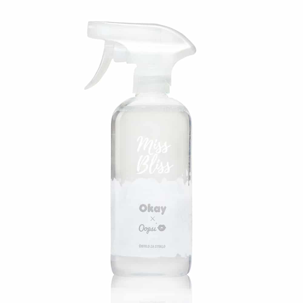 Okay Miss Bliss glass cleaner