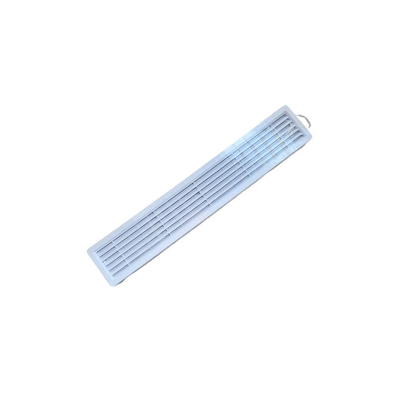 Plastic door vent 500x90 white