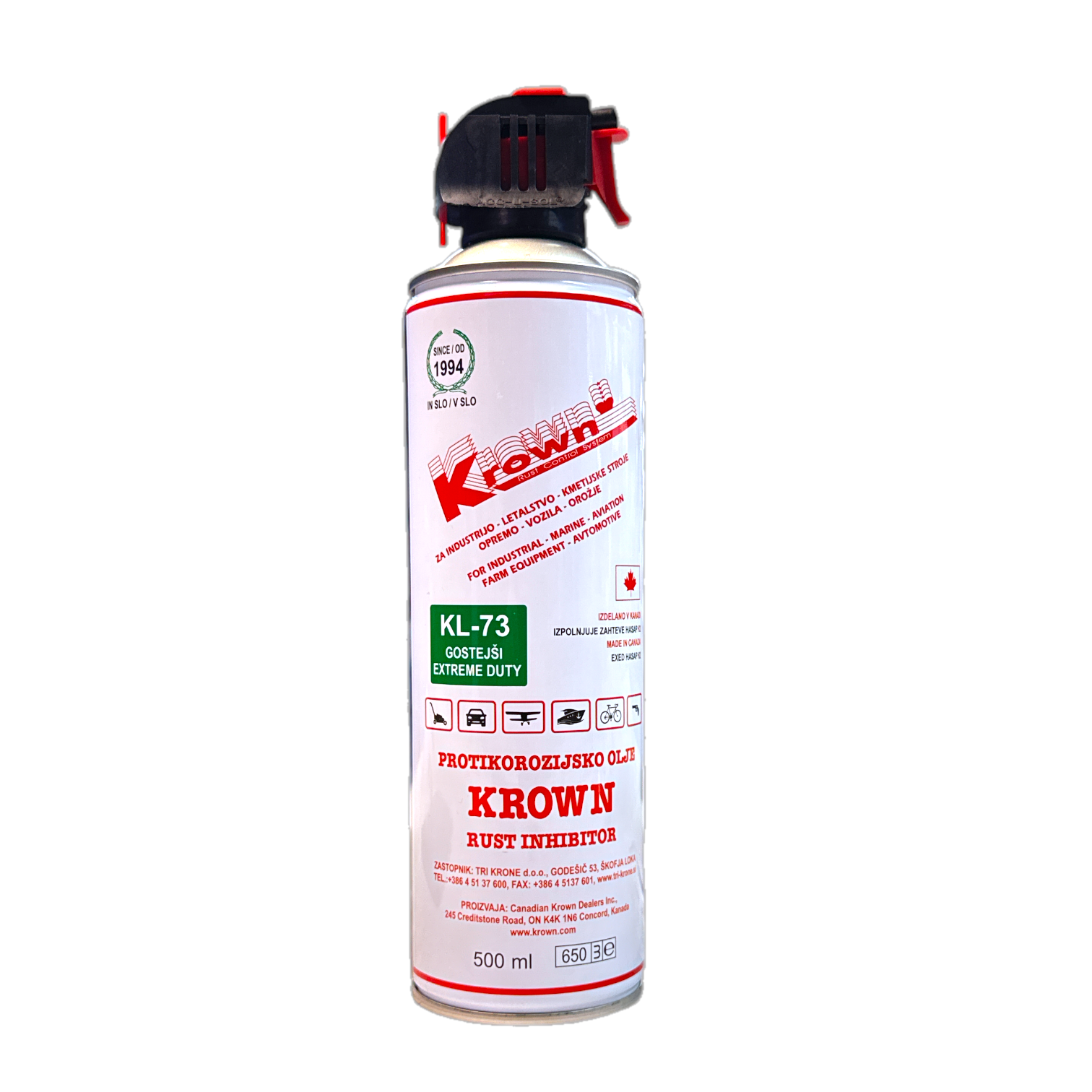 Krown spray anti-corrosion oil thicker KL-73 500ml