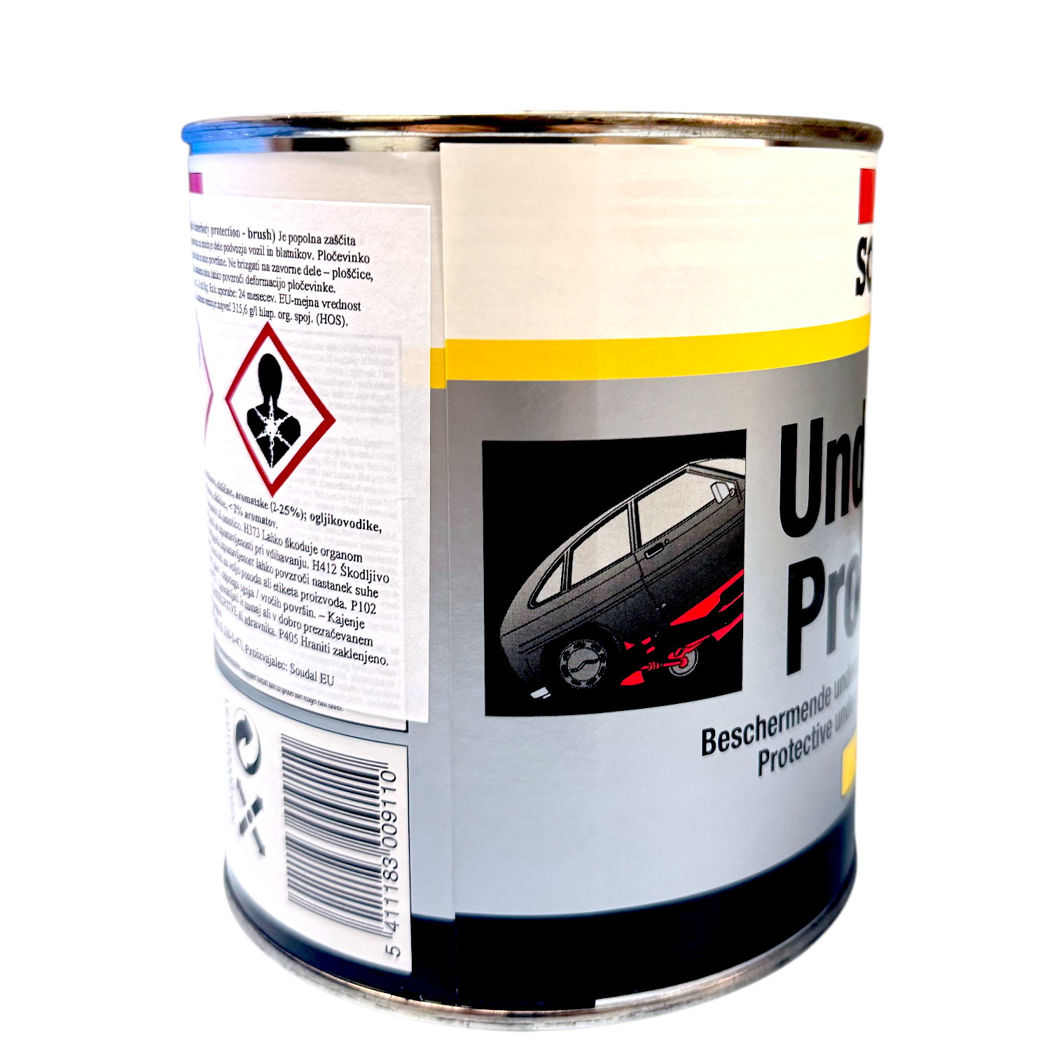 SOUDAL Floor protection Bitumen paste (Underbody protection - brush) 1kg