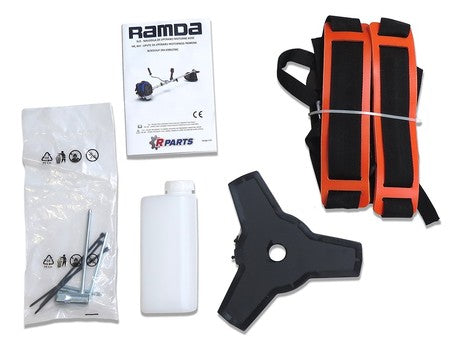 RAMDA MOTORCYCLE 25.4cc LOOP HANDLE, CROOKED SPLIT AXLE