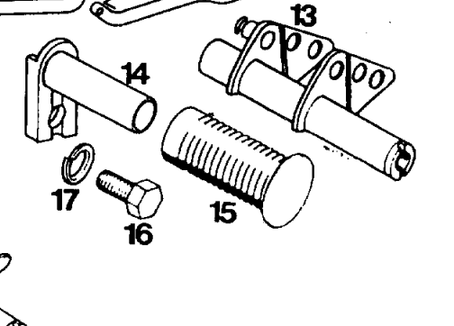 Pedal rubber (2 pieces), All Tomos models