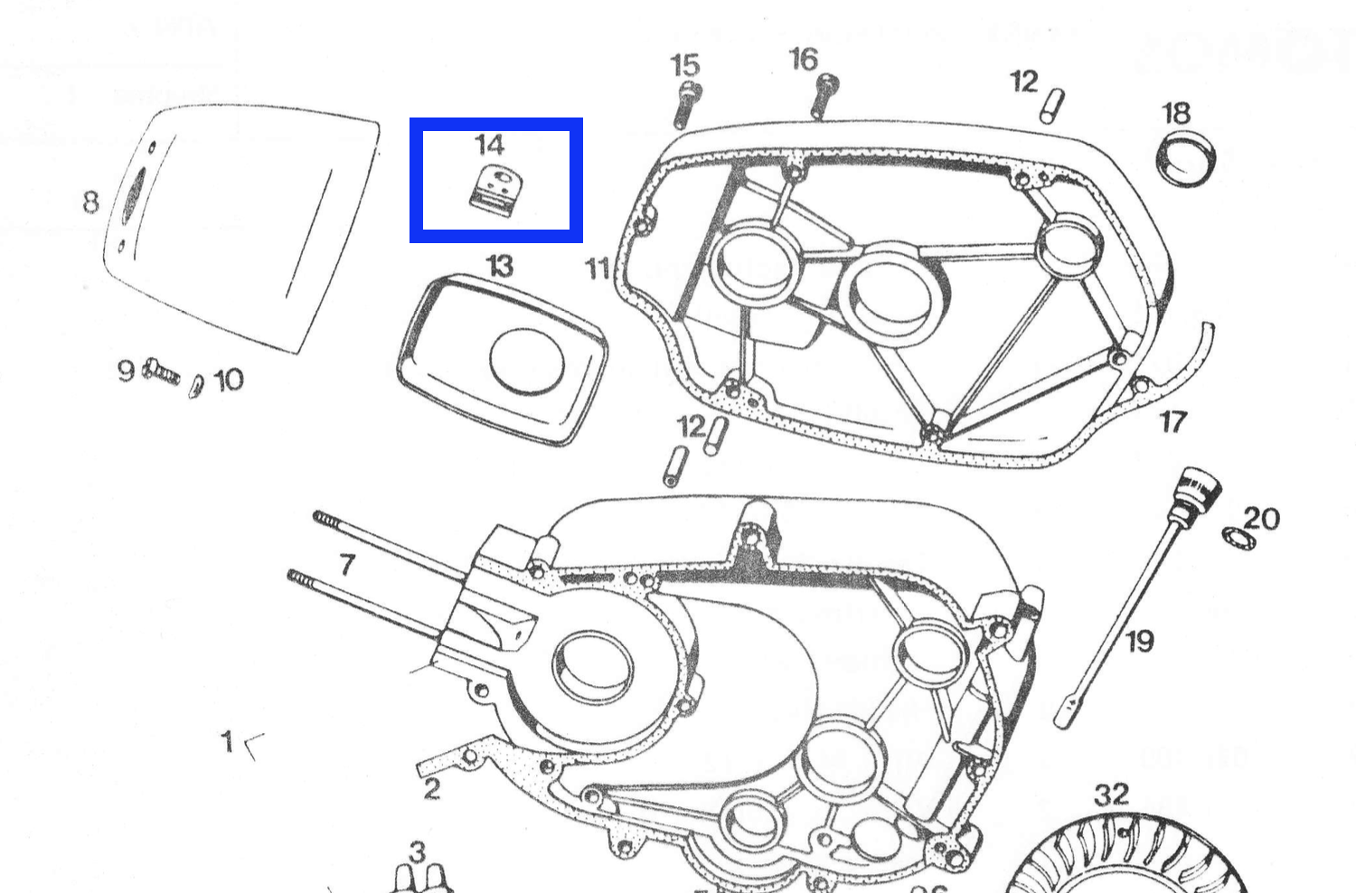 Pvc sleeve for clutches for Tomos Apn (205686)