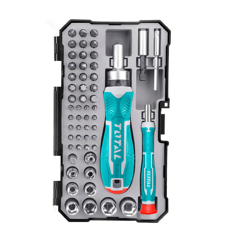 55-piece screwdriver set (TACSD30556) TOTAL