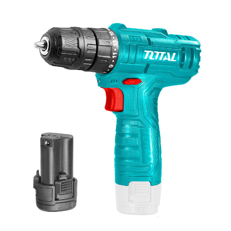 Cordless drill, 12V/1.5Ah/20Nm/S12 (TDLI12415E) TOTAL