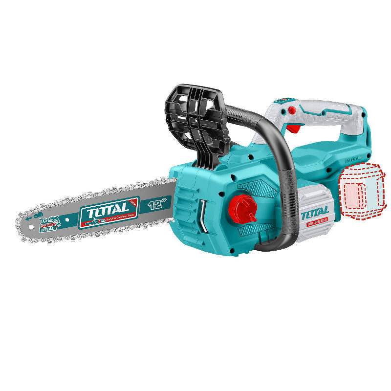 Cordless chainsaw 300mm/20V/2.0Ah-7.5Ah/P20S/ INDUSTRIAL (Without battery) (TGSLI20128) Total