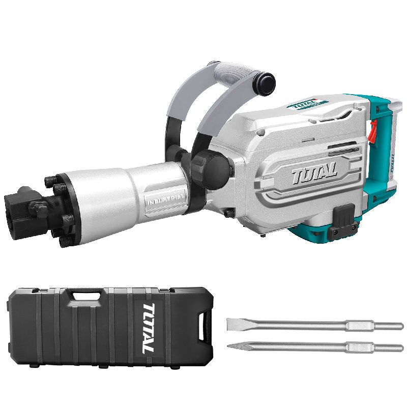 Electric demolition hammer 1700W, SDS Hex/1400bpm/17mm/45J, INDUSTRIAL series (TH215456) TOTAL