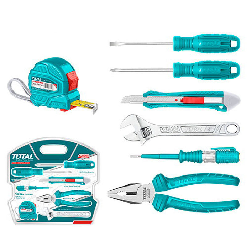 7-piece hand tool set (THKTHP90076) TOTAL