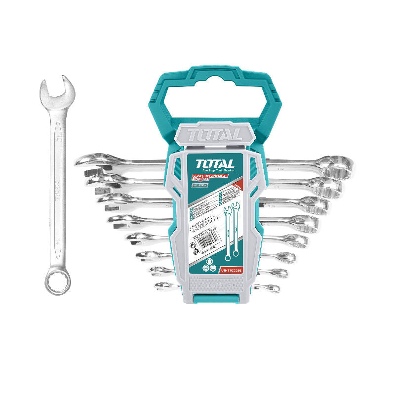 8-piece wrench set, 6/8/10/13/14/15/17/19, INDUSTRIAL series (THT102286-I) TOTAL