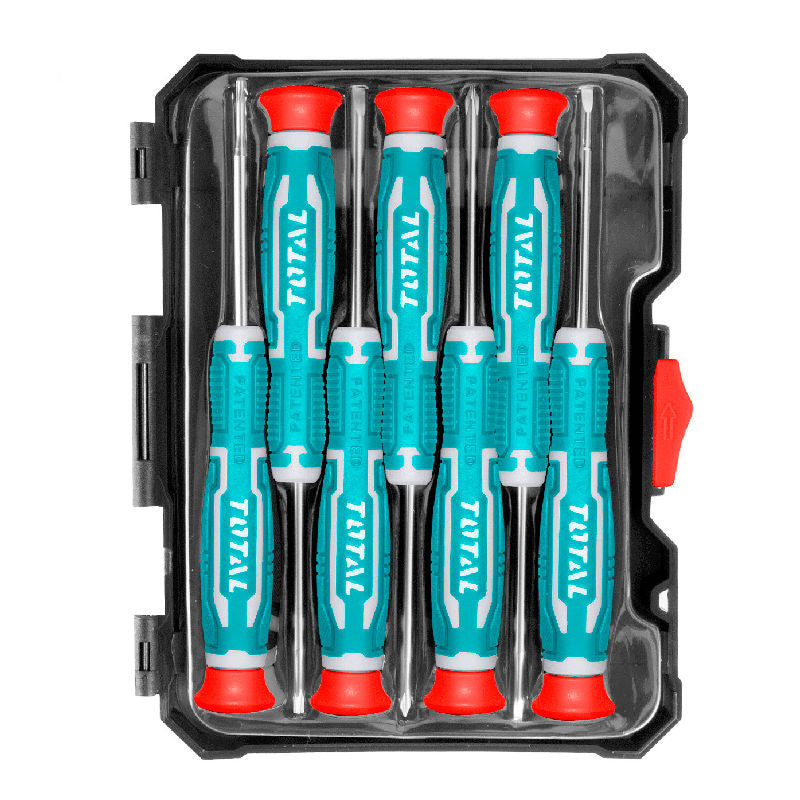 7-piece precision screwdriver set, INDUSTRIAL series (THT250726) TOTAL