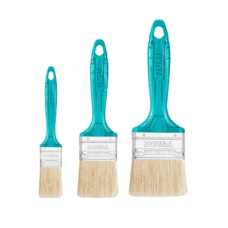 3-piece paint brush set, (THT8450301) TOTAL