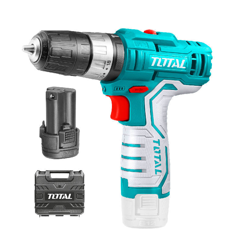 Cordless impact drill, 12V/1.5Ah/20Nm/S12 (TIDLI1232E) TOTAL