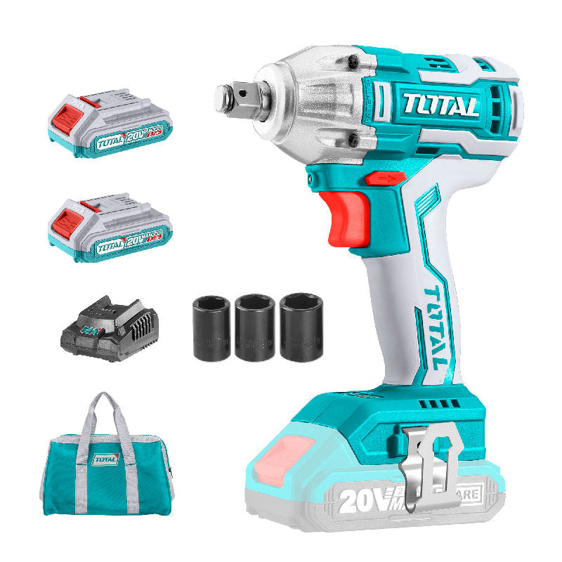 Cordless impact driver, 300Nm/1/2", INDUSTRIAL series (TIWLI2001) TOTAL