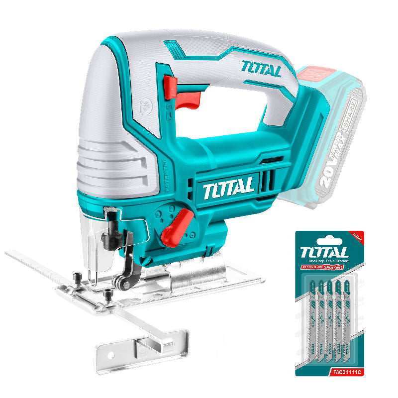 Cordless jigsaw 2400rpm/20V/2.0Ah-7.5Ah/P20S/ INDUSTRIAL (Without battery) (TJSLI8501) Total