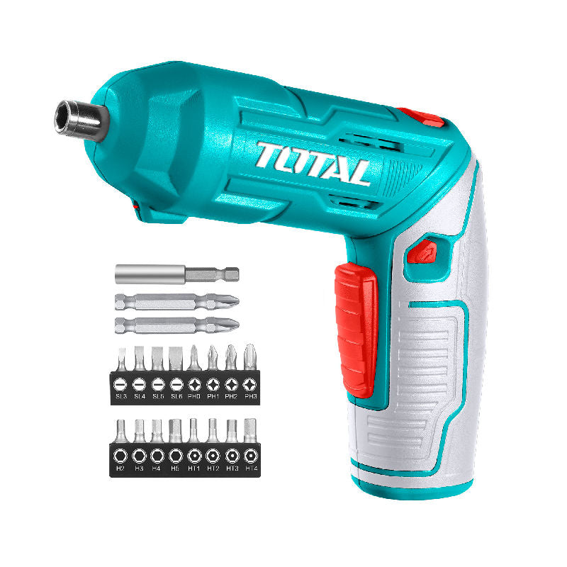 Cordless Screwdriver, 4V/1.5Ah/4Nm/Type-C (TSDLI0442) TOTAL