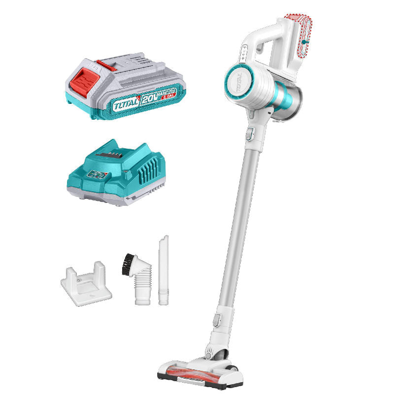 Cordless vacuum cleaner, 20V/2.0Ah-7.5Ah/P20S (TVLI2006) TOTAL