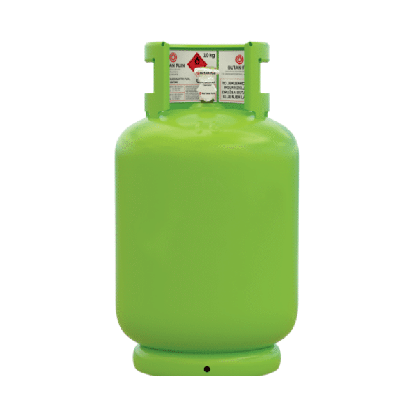 Domestic gas in a cylinder of 10 kg | Green cylinder